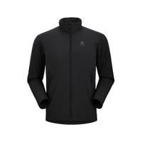 凯乐石（KAILAS）RH40棉服男秋冬PRIMALOFT户外徒步登山服防风保暖立领P棉夹克 墨黑 S/170/92A