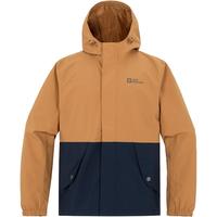 Jack Wolfskin狼爪冲锋衣男秋冬户外运动防风防水透气夹克外套5121134 5121134-5601/栗棕色 S 170/92A