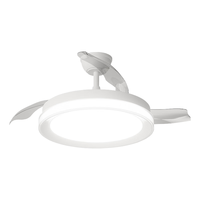 欧司朗(OSRAM)风扇灯led隐形吊扇灯吊灯现代简约卧室餐厅灯具灯饰-FS42012