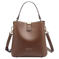 TUCANO啄木鸟包包女2025百搭简约水桶包大容量美拉德手提单肩斜挎包