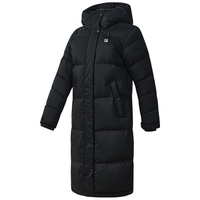 FILA 斐乐 ATHLETICS系列 女子运动羽绒服 A11W141916F-BK 深黑 M