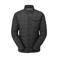 RabRAB睿坡Downtime秋冬男士700蓬轻量防泼水羽绒服防撕裂QDB-60  灰色-GRH S