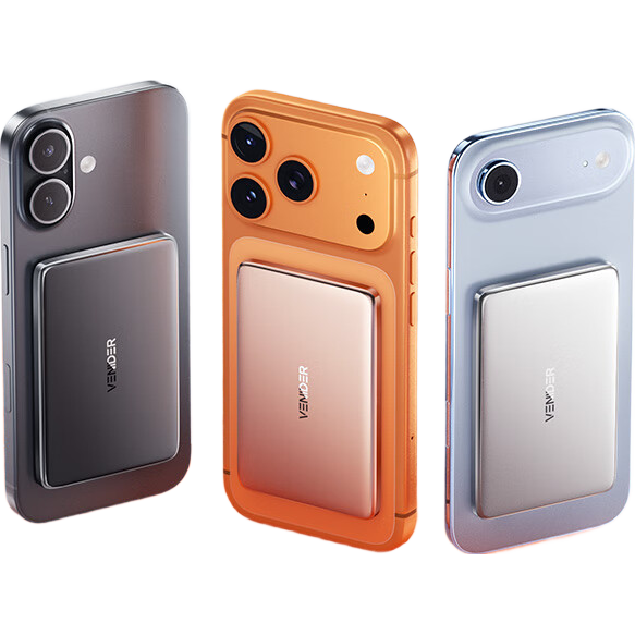 VENIDER 3C认证 充电宝  钛空银 10000mAh
