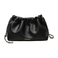 TEENMIX 天美意 包包女包牛皮单肩包女士轻奢简约法棍女士包包气质高级感腋下包