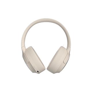 Microkia I8 -120dB主动降噪 米白色 头戴式蓝牙耳机