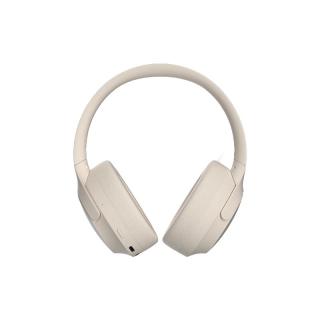 Microkia I8 -120dB主动降噪 米白色 头戴式蓝牙耳机