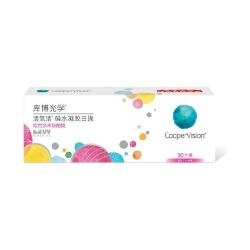 库博 清氧清 日抛透明隐形眼镜 30片装