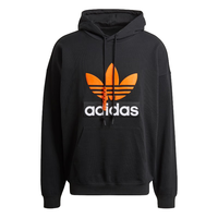 adidas ORIGINALS Big Trfl Hoodie 男子运动卫衣 H09354 黑色 XS
