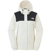 北面(The North Face)冲锋衣女24秋冬户外运动防风防水舒适休闲单层夹克外套5K2X ROU/米白色 M/160