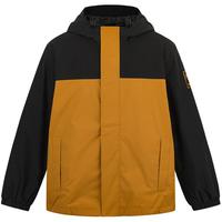  Timberland/添柏岚 防水 男士冲锋衣  A44XJP57/小麦黑色 L