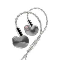 BGVP NS10 入耳式绕耳式圈铁有线耳机 遂空灰 3.5mm