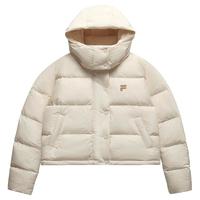 FILA FUSION斐乐潮牌羽绒服女2024冬装时尚休闲上衣宽松外套