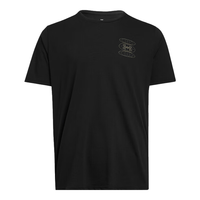 安德玛（UNDERARMOUR）春夏Outdoor Mountain男子户外运动短袖T恤1390226 黑色001  L 