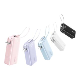 NEBULA Anker安克三合一充电宝2025新款带插头自带线移动电源快充飞机可携带适用苹果16二合一