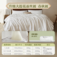 网易严选 100%野生蚕丝被 春秋被 200*230cm
