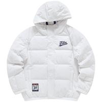 FILA FUSION斐乐潮牌冬季羽绒服男士保暖舒适休闲外套棉服男上衣