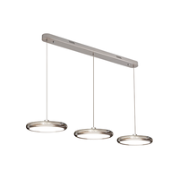 月影满月系列全光谱护眼国王湖餐厅吊灯现代简约吧台智能节律灯具