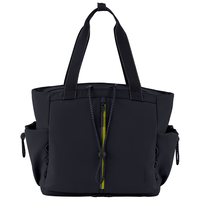 Samsonite 新秀丽 23年 女生包包女 大容量单肩通勤托特包 手拎单肩包 QX1 黑色