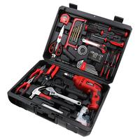 万克宝 W00010005 冲击钻 170件套红黑