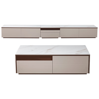 全友（QUANU）家居客厅岩板边桌现在简约轻奢易清洗桌