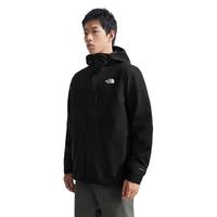 北面(The North Face)冲锋衣男三合一秋冬保暖连帽夹克外套 KX7/黑色 XXL/185