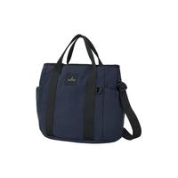 NAUTICA诺帝卡 斜挎男女包简约休闲大容量手提单肩旅行背包托特包 蓝色