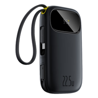 BASEUS 倍思 PPQD20I 移动电源 黑色 20000mAh Type-C/Lightning 20W 双向快充