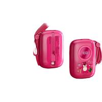 迪士尼（DISNEY）充电宝自带线20000毫安可上飞机快充小巧便携卡通可爱草莓熊企业采购活动 草莓熊【自带线+恒温充电】