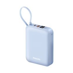 飞利浦 22.5W超级快充 移动电源 双线  20000mAh 蓝