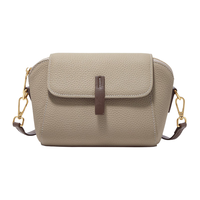 奥康 包包女包2023新潮牛皮小方包轻奢斜挎包单肩包