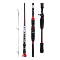 Abu GarciaBMAX22路亚竿轻硬碳素鲈鱼翘嘴钓鱼竿路亚杆 1.98米直柄MH调单竿