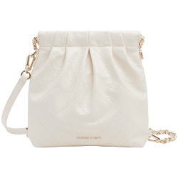 CHARLES & KEITH 菱格 单肩包  Cream奶白色 小包