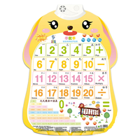 乐乐鱼儿童有声挂图早教拼音字母表墙贴学习九九乘法口诀儿童 新乘法表