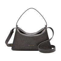 蔻一（Cnoles）包包女包2024轻奢侈枕头包百搭单肩斜挎包圣诞 灰色【新年】