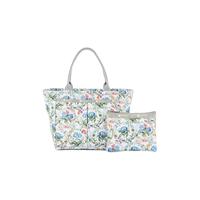 乐播诗TRENDY潮流系列多巴胺印花通勤手提托特包