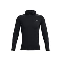 安德玛（UNDERARMOUR）秋冬Base 3.0男子连帽户外运动长袖T恤1365685 黑色001 M
