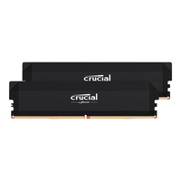 英睿达 Pro DDR5 6000MHz 台式机内存 马甲条 黑色 32GB 16GBx2 C36