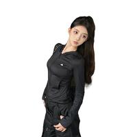  美力城 凉感透气 女士防晒衣  【修身款】耀岩黑 偏小一码 M (45-55kg)