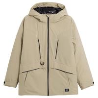 Gap男装冬季宽松远红外发热户外帕克风羽绒服中长款外套836420