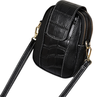 头层牛皮手机包小包包休闲单肩包女式斜挎包女包