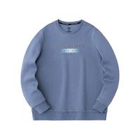 ANTA 安踏 易打理套头卫衣男春季弹力舒适针织运动上衣152417706 晴山蓝 -3 L(男175)