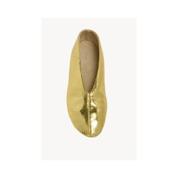 THE ROW 1h可退 THE ROW 女士休闲鞋 F1638M39GOLD AW2025 花色 Stella 皮