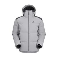 凯乐石700蓬热能拒水羽绒服防雨户外硬壳登山服防风拒水大鹅绒服外套 男 KG2233103男 亮白 M