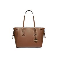 MICHAEL KORS 迈克·科尔斯 VOYAGER系列 女士牛皮托特包 30F8GV6T2B150 香草白 中号