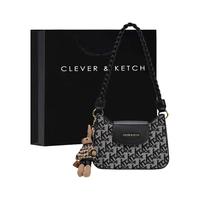 CLEVER & KETCH 包包女包2023新款单肩包女法棍腋下包迷你斜挎包