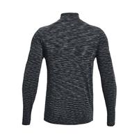 安德玛(UNDERARMOUR)Seamless男子1/2拉链训练运动长袖T恤1359875 灰色012 XL