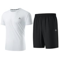 【速干套装】运动套装男宽松透气春夏干爽跑步套装短袖短裤