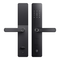 石将军 指纹锁密码锁智能门锁电子锁防盗智能门标准锁体霸王锁体指纹锁 Plus标准版+可视猫眼+视频对讲 送上门安装服务