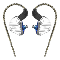 原道 NICEHCK DB3 入耳式挂耳式圈铁有线耳机 黑色 3.5mm