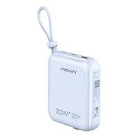 PISEN 品胜 D156 移动电源 魔幻黑 10000mAh Micro-B/Type-C 20W